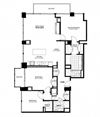 Floor plan at Flair Tower